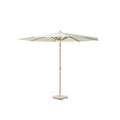 Parasol Riva Ø250 Teak / Ecru