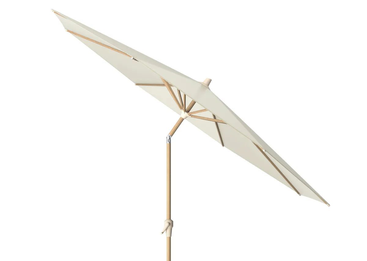 Parasol Riva Ø250 Teak / Ecru