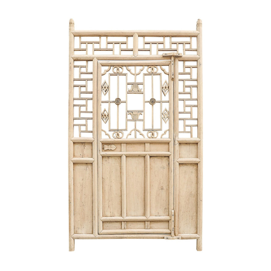 Puerta de madera de pino | 123x5x216cm | #009-0004