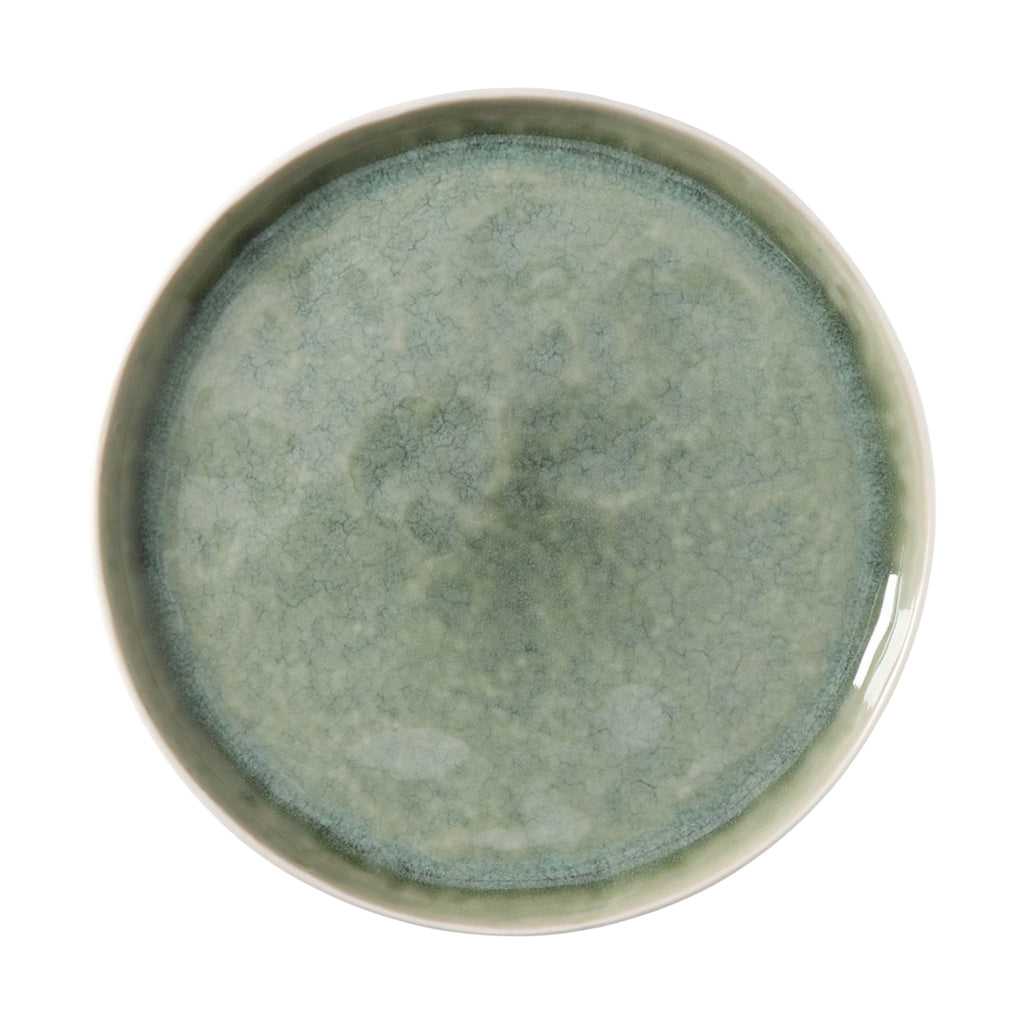 Piro Stoneware Dessert Plate | Sea Green | Ø21x1,5cm