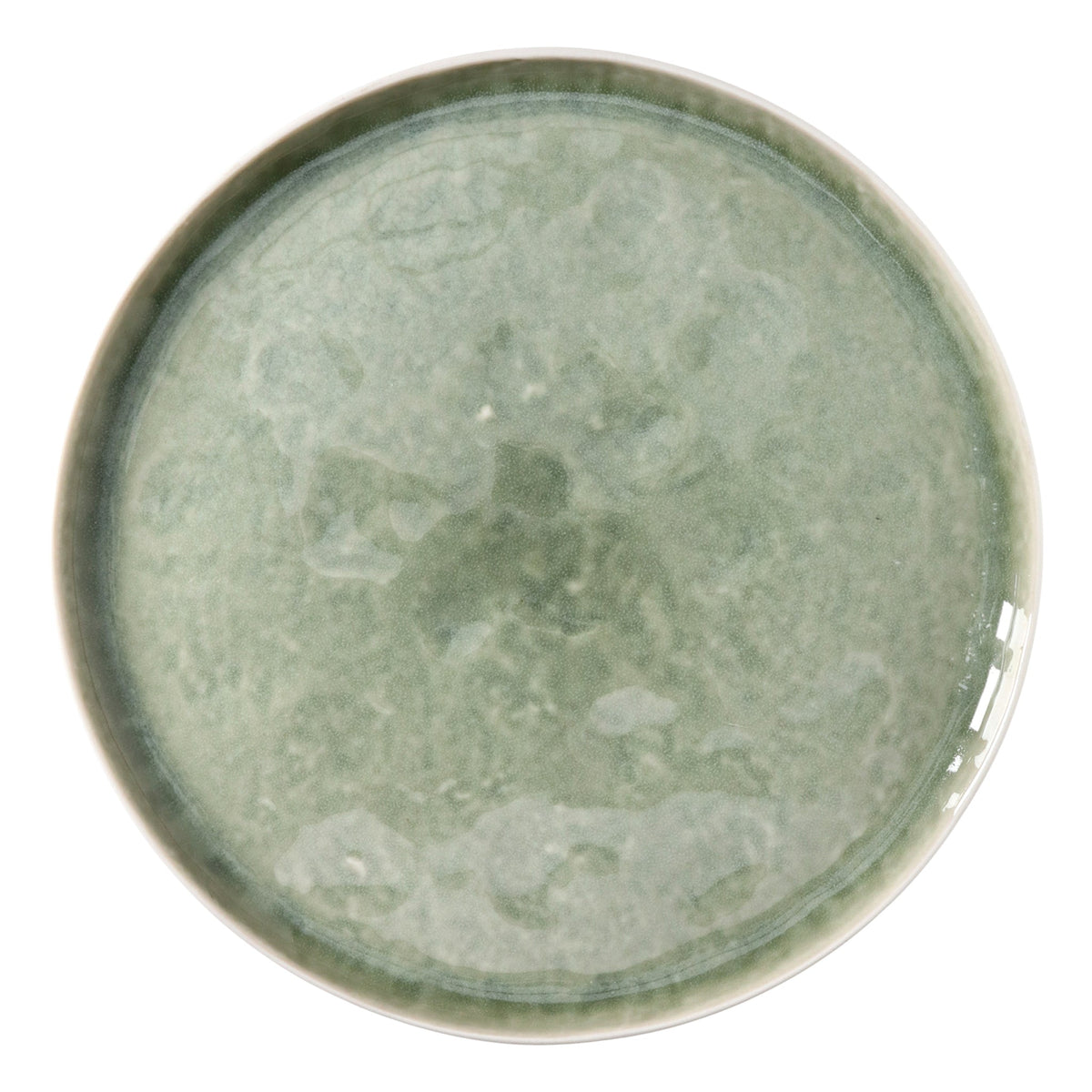 Piro Stoneware Dinner Plate | Sea Green | Ø27x1,5cm
