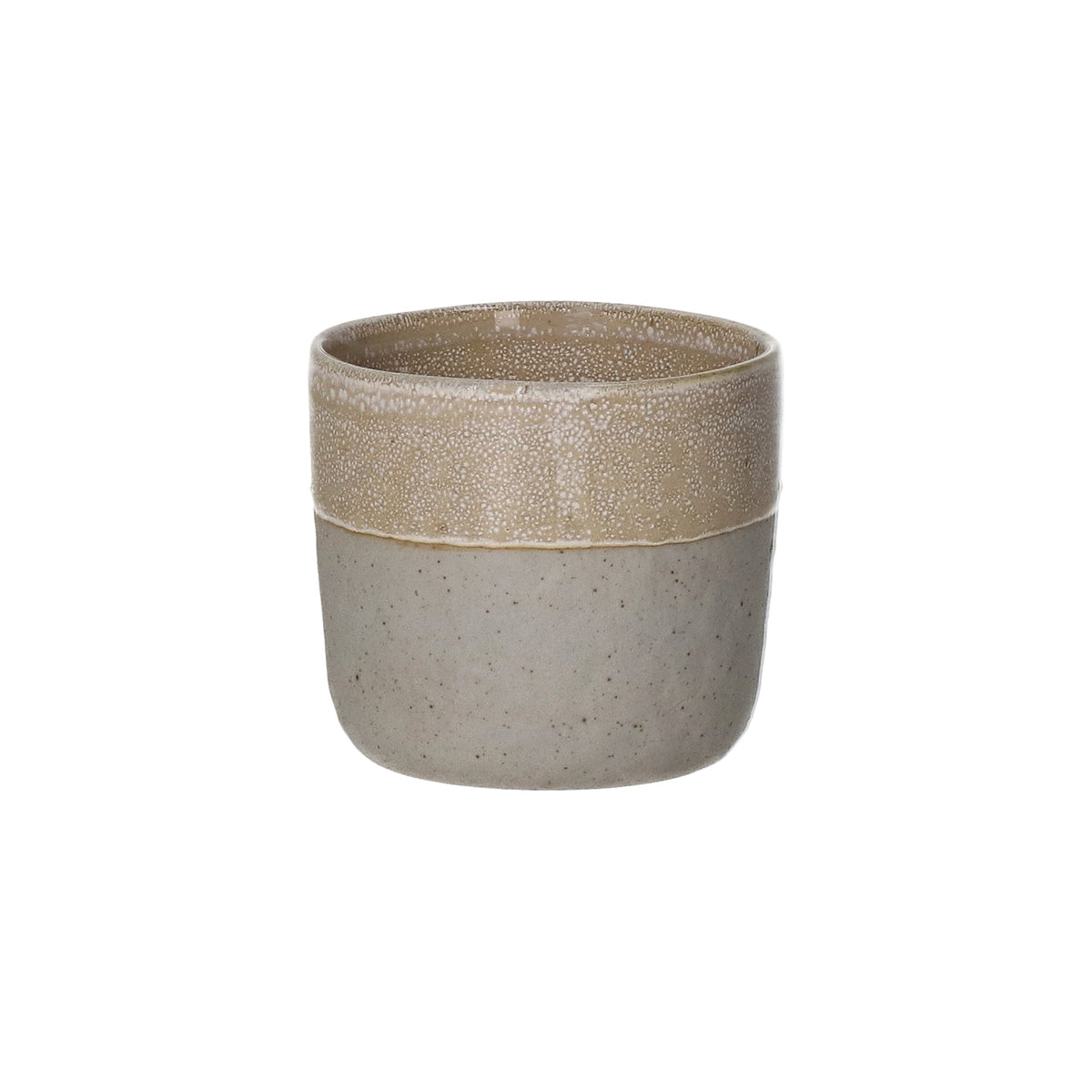 Piro Stoneware Tumbler 16cl | Sea Shell | Ø7x6.5cm