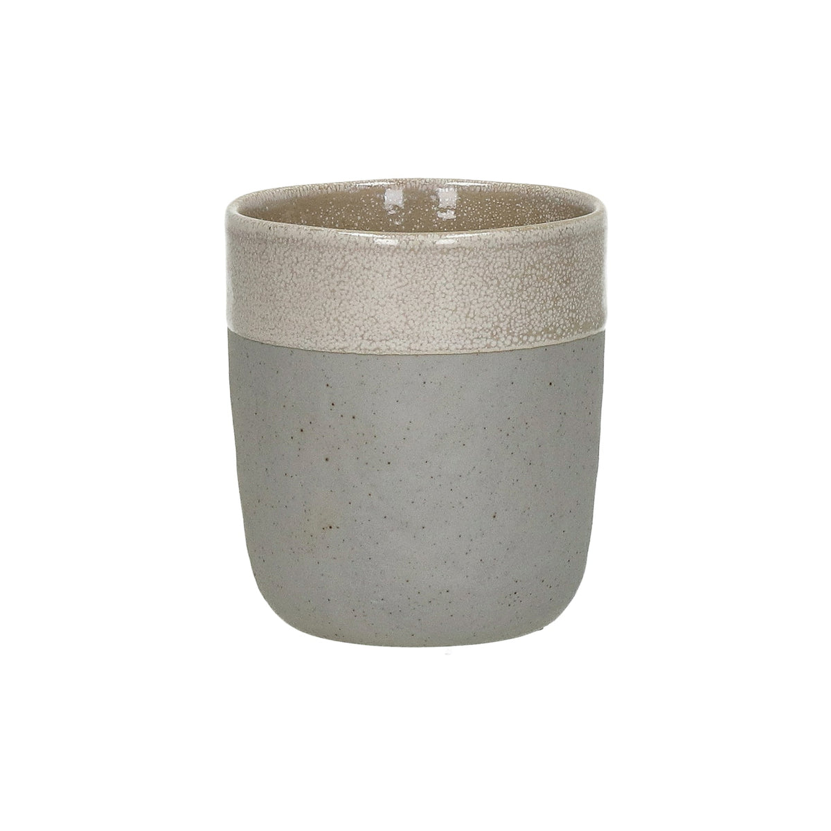 Piro Stoneware Tumbler 31cl | Sea Shell | Ø8x9cm