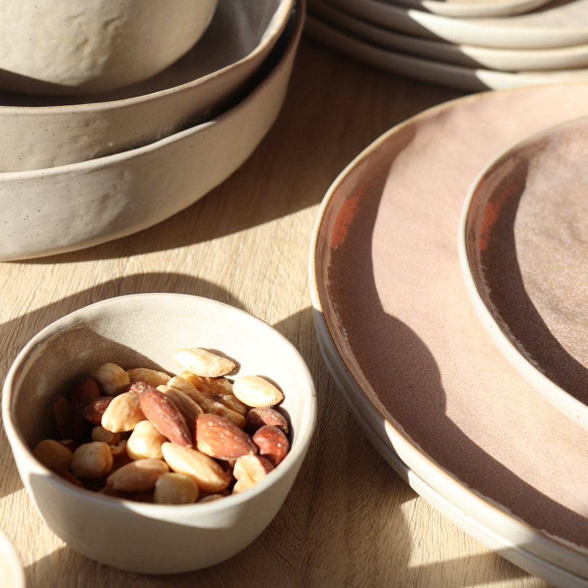 Piro Stoneware Blate | Sea Shell | Ø24x5,5cm