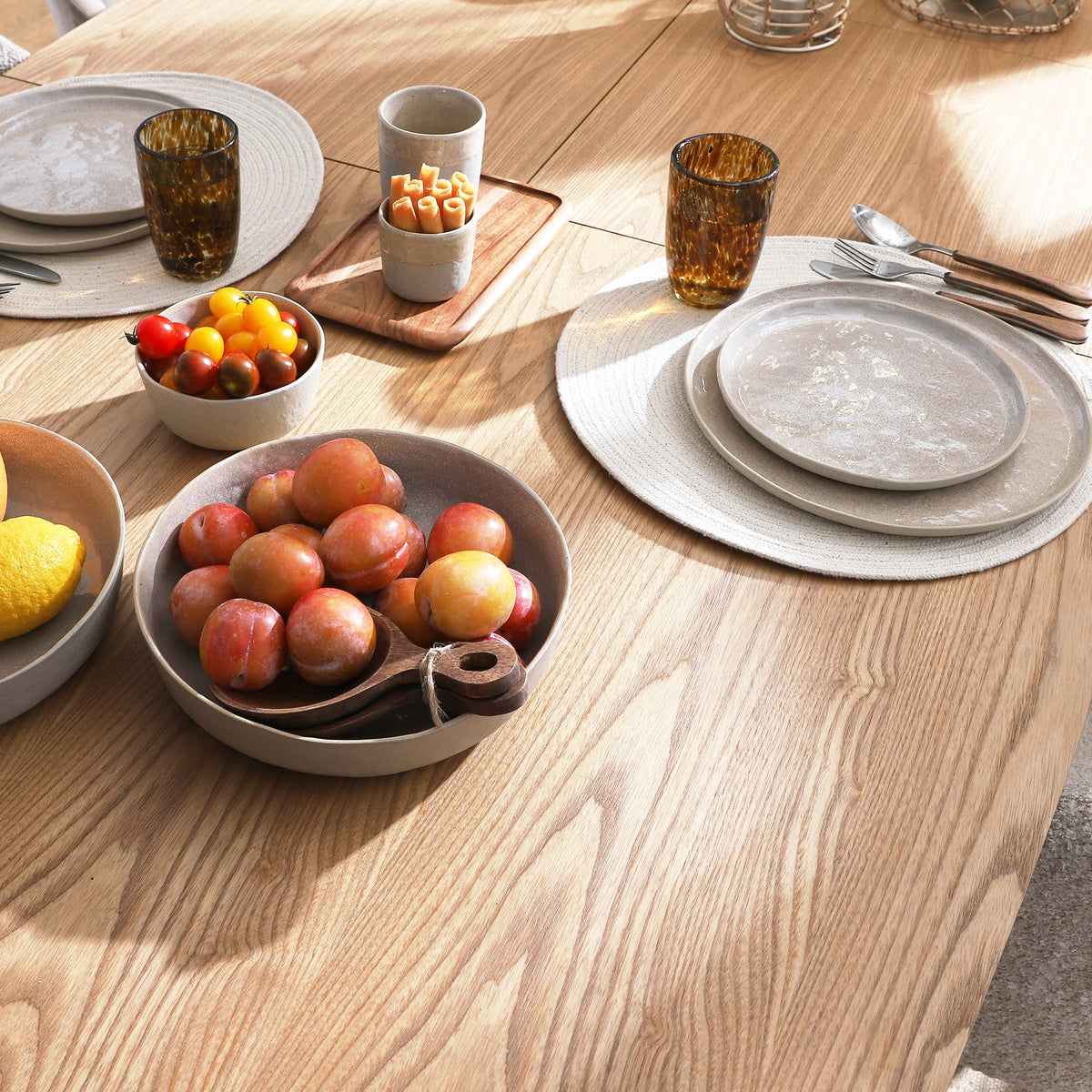 Piro Stoneware Dinner Plate | Sea Shell | Ø27x1,5cm