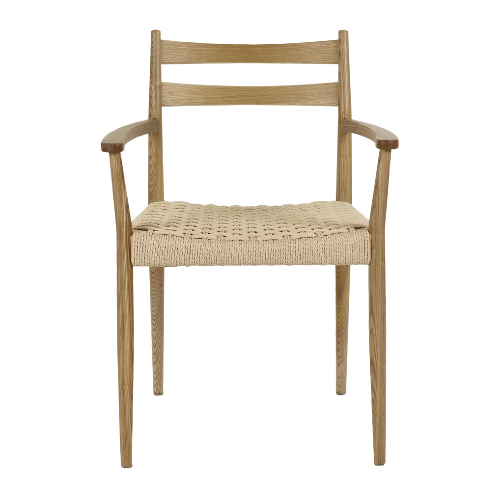 Ponou Dining Chair | Ash Wood & Paper | Natural