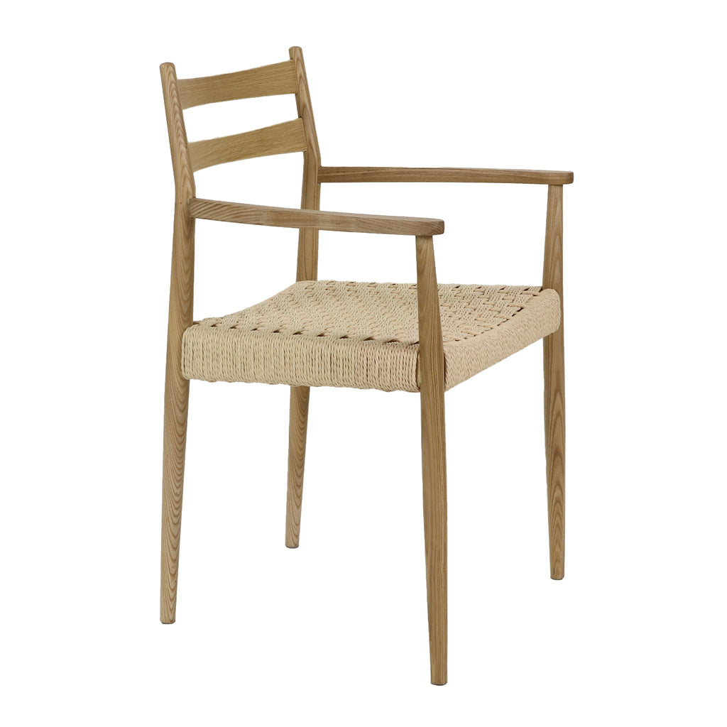 Ponou Dining Chair | Ash Wood & Paper | Natural