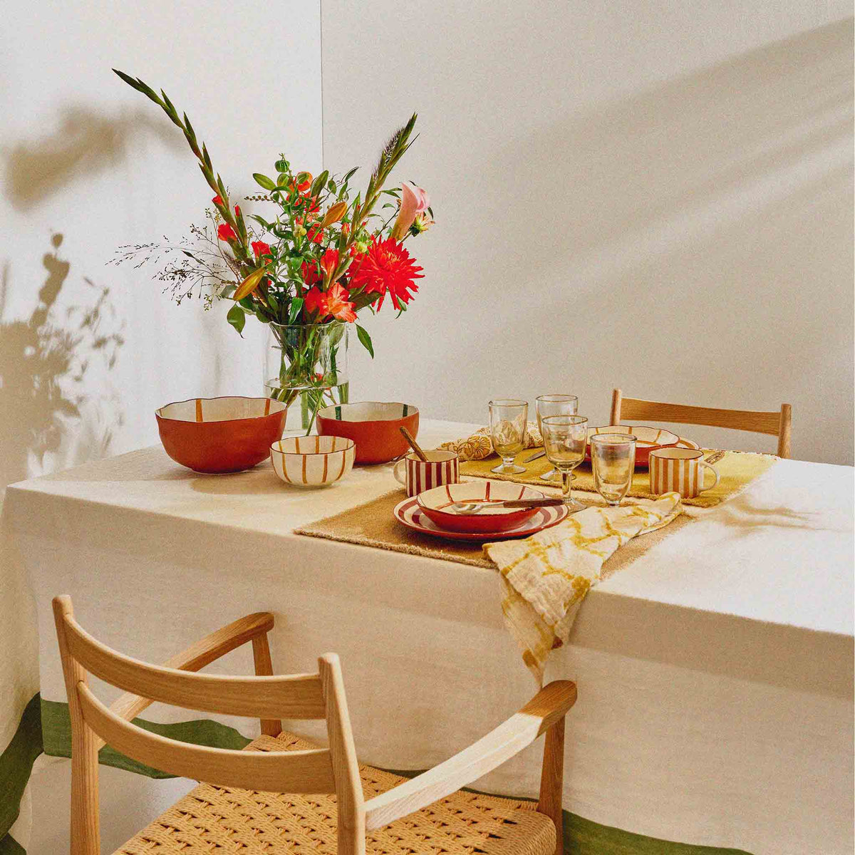 Ponou Dining Chair | Ash Wood & Paper | Natural