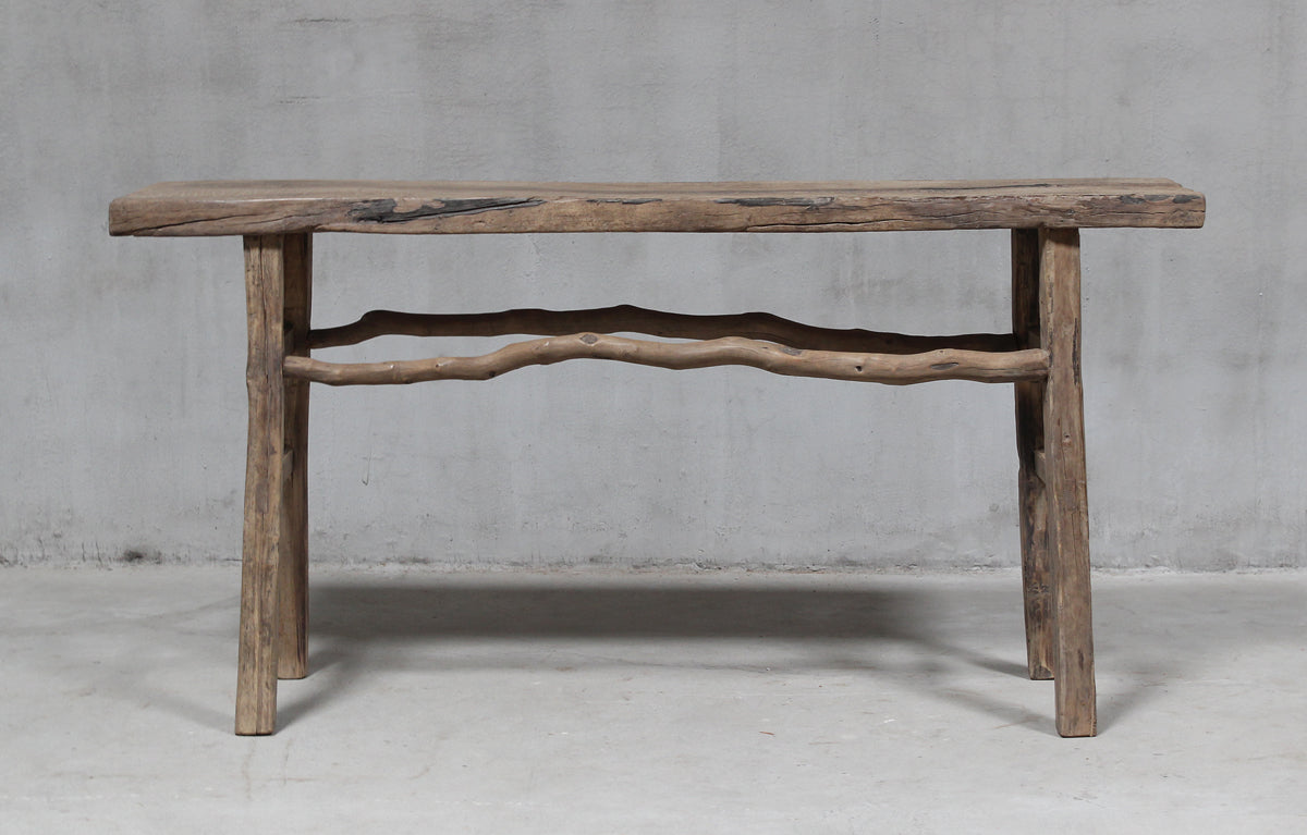 Weathered console table – image 2