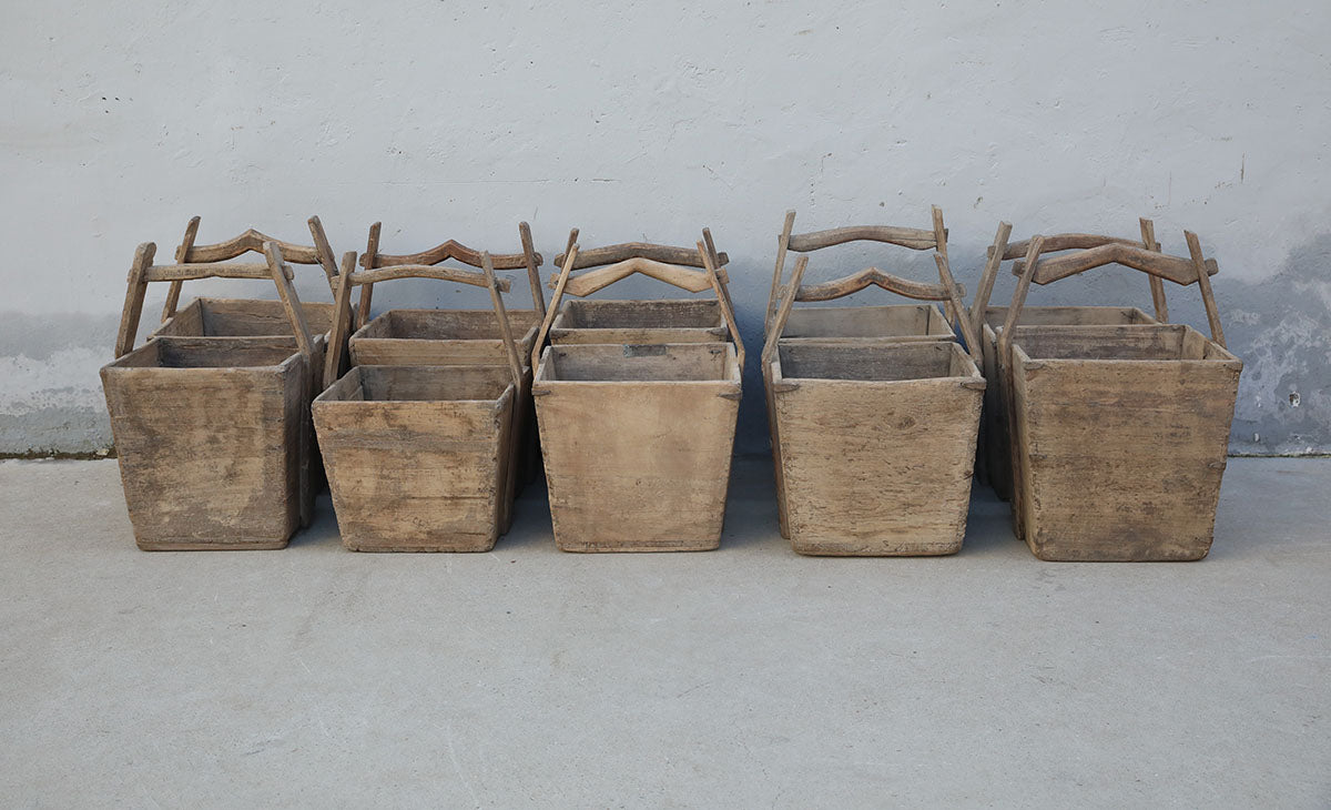 Wooden boxes