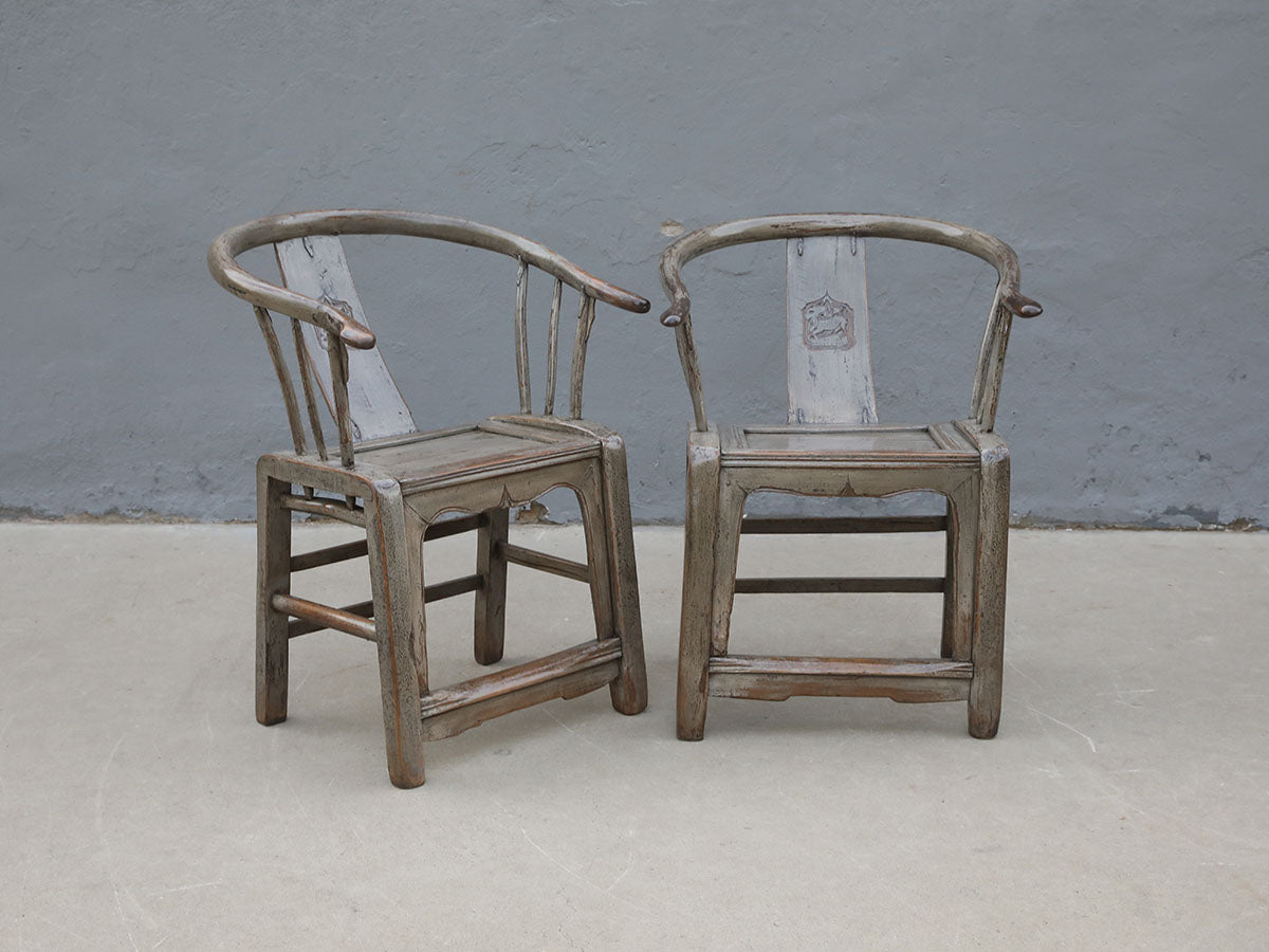 Antique Chinese chairs set