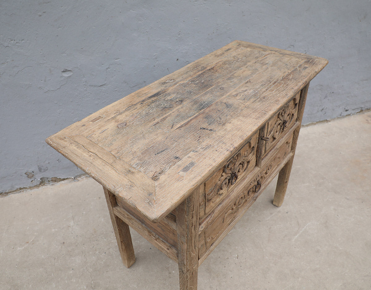 Vintage wall table 3 drawers – image 2