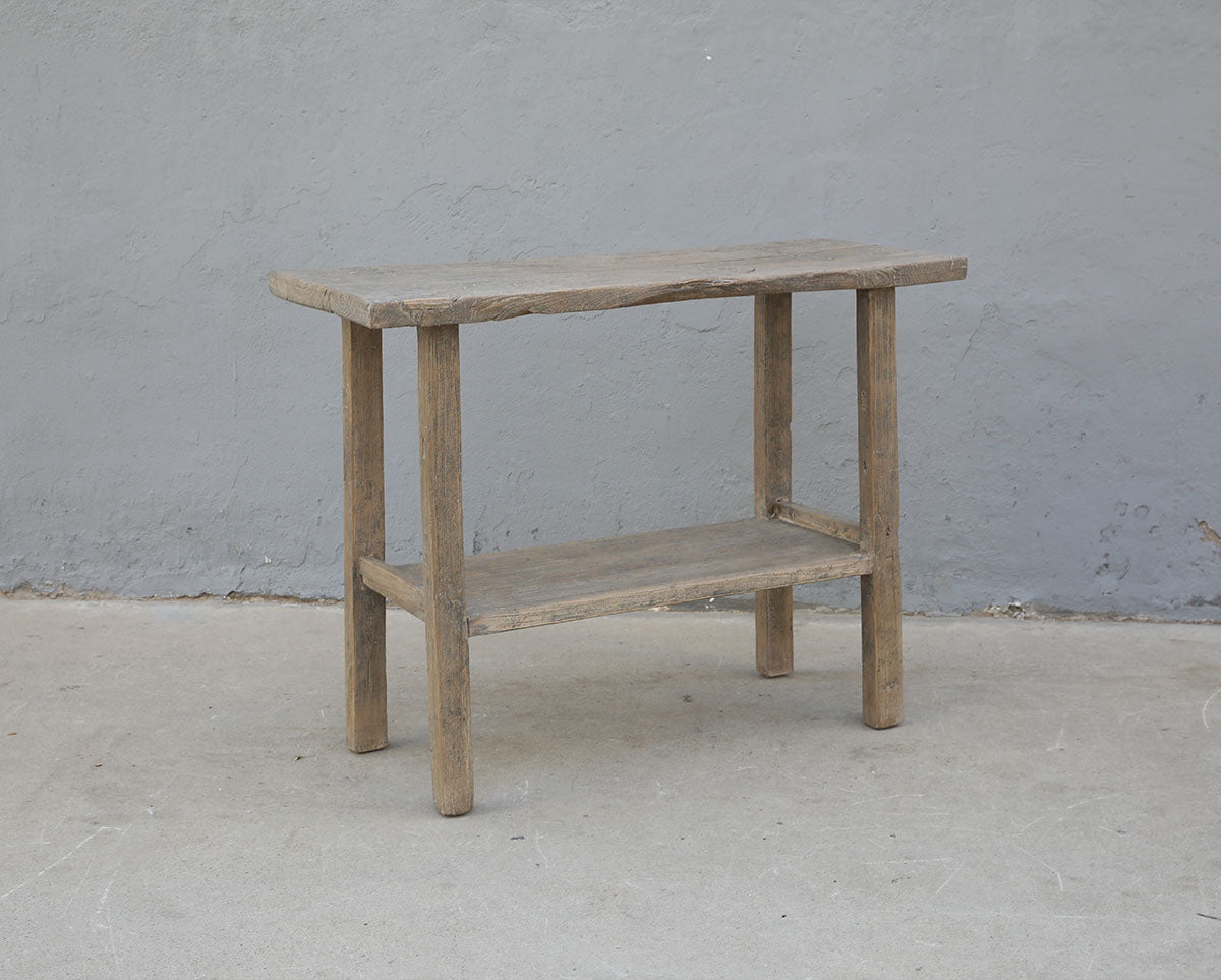 Wall table with bottom shelf – image 2