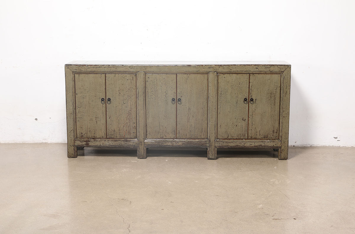 High gloss sideboard 6 doors