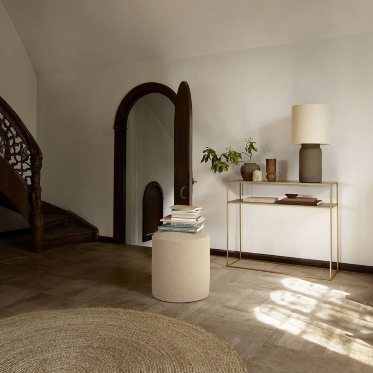 Round Carpet | Jute Natural