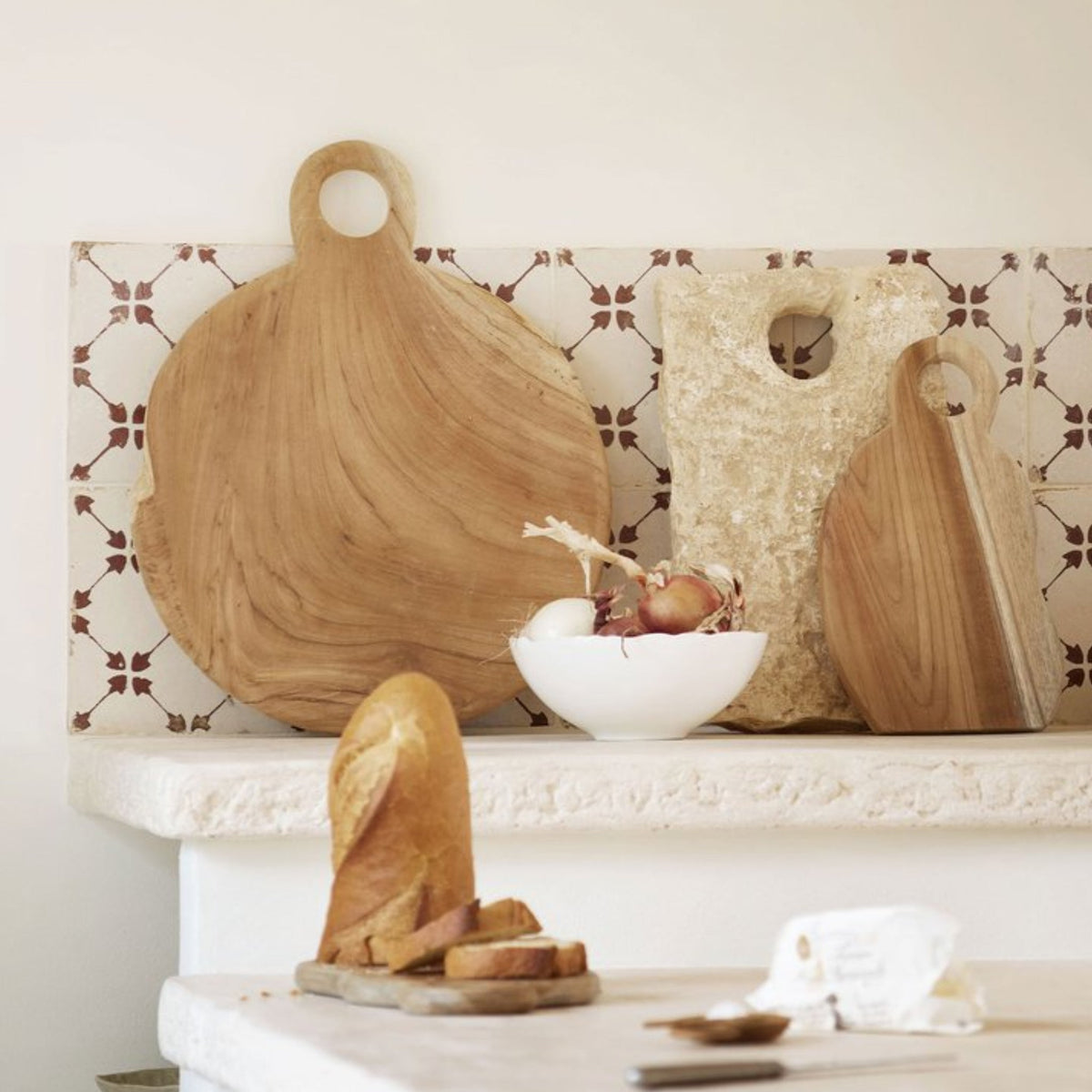 Round Teak Board | Ø 40 CM