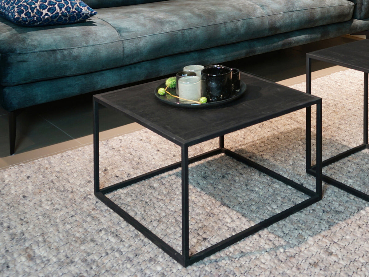 STEEL corner table 55 Black – image 2