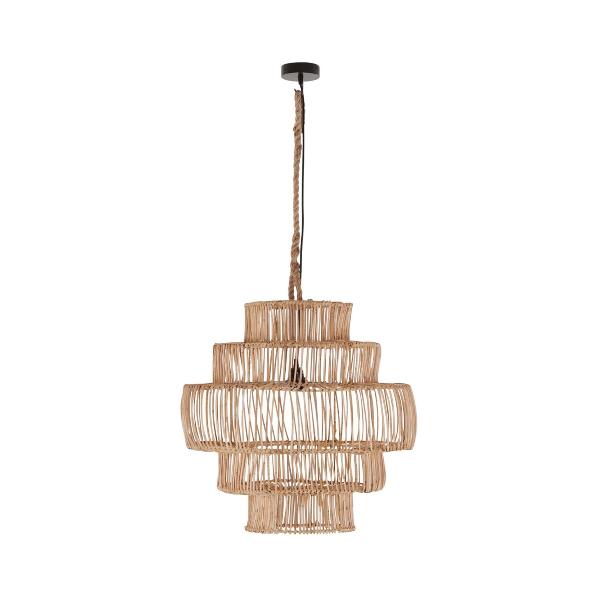 Santa Eulària Pendant Lamp | Natural Rattan | Ø60cm