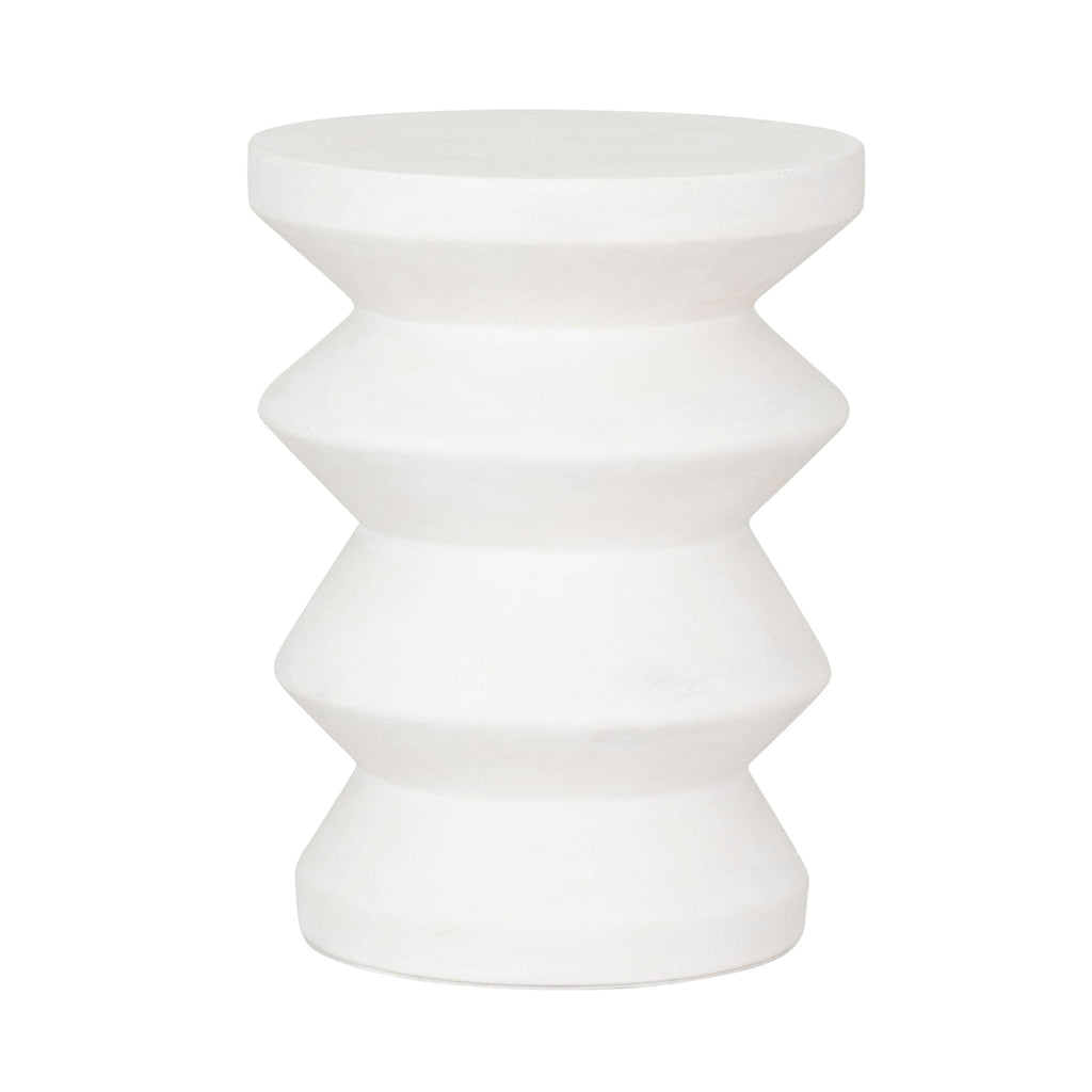 Sidetable Zia Ø34 | Fiber Cement White