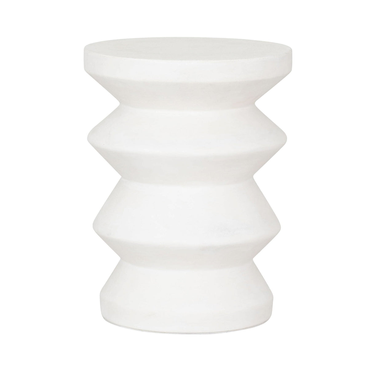 Sidetable Zia Ø34 | Fiber Cement White