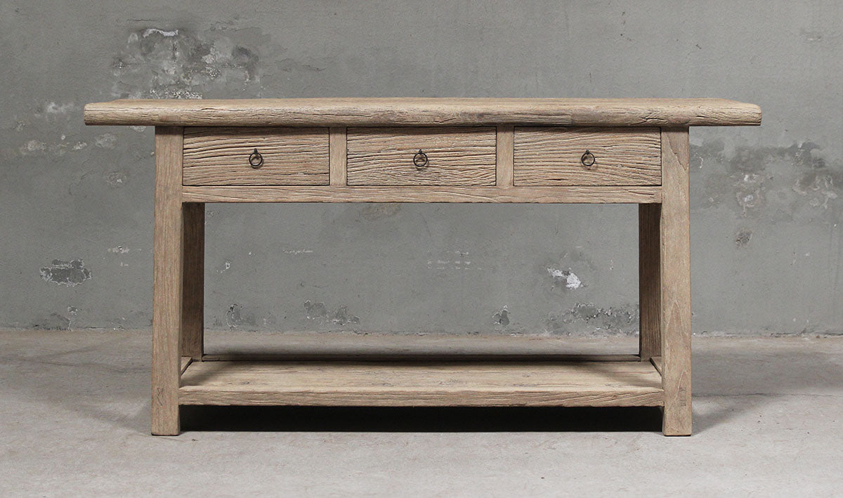 Wandtafel 3 lades met onderplank – image 2