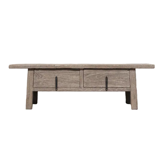 TV Cabinet 2 Drawers - (w)170 x (d)43 x (h)53 cm