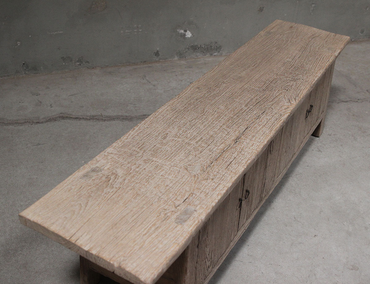 TV cabinet Elm Wood - 4 doors