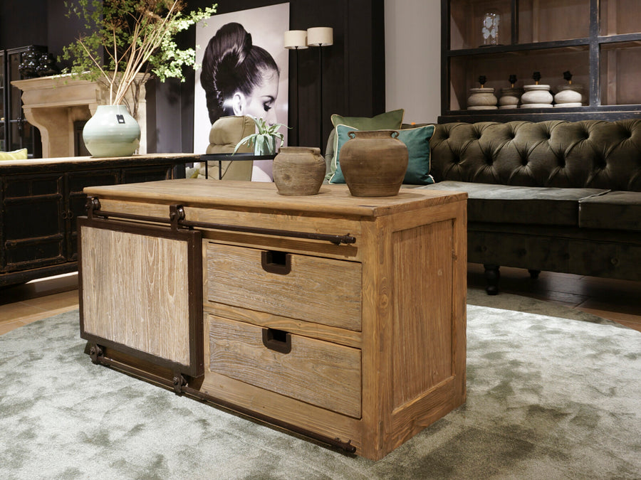 TV Sideboard BARN Olm 120 Natural
