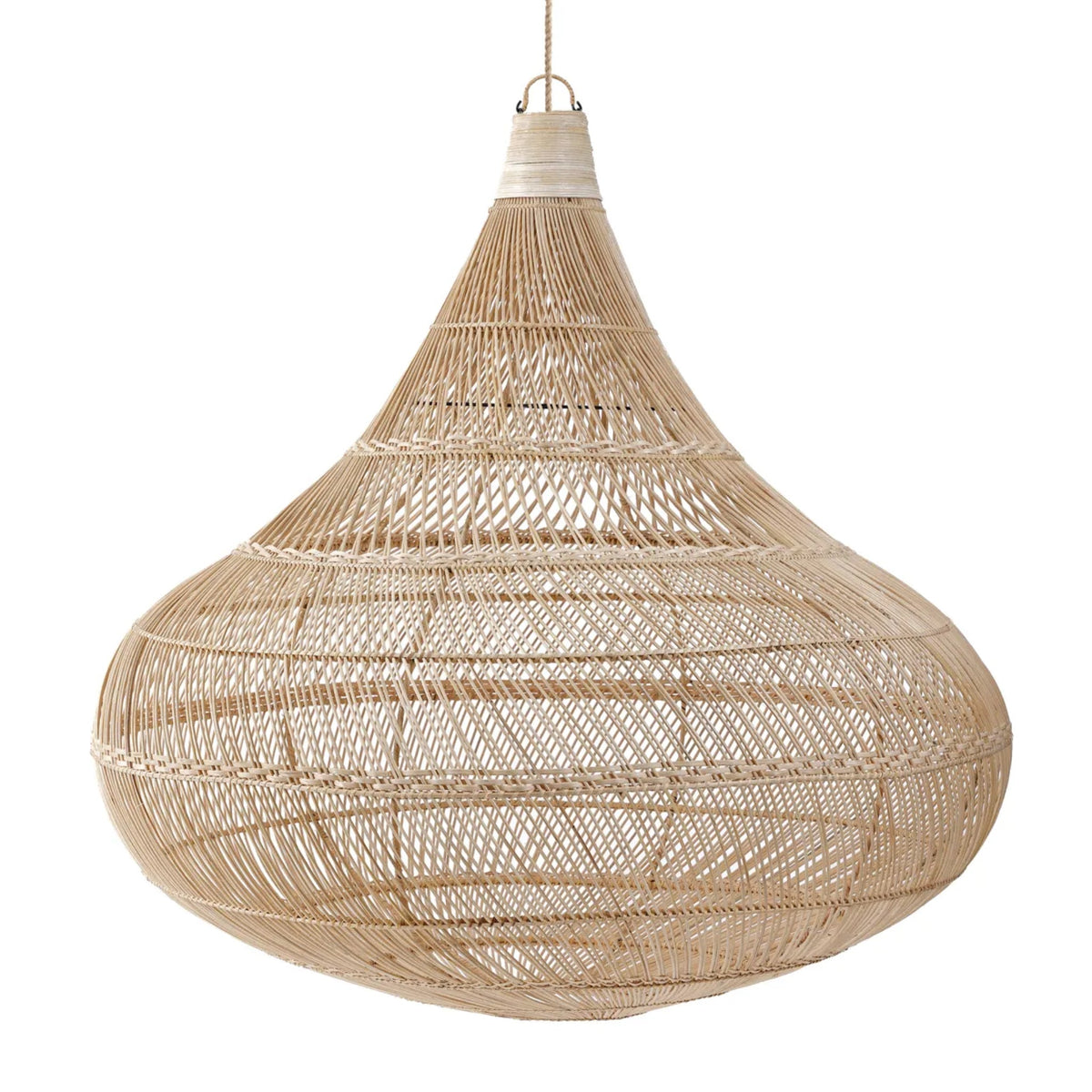 The Drop Pendant | Natural | XL | Ø107xh110cm