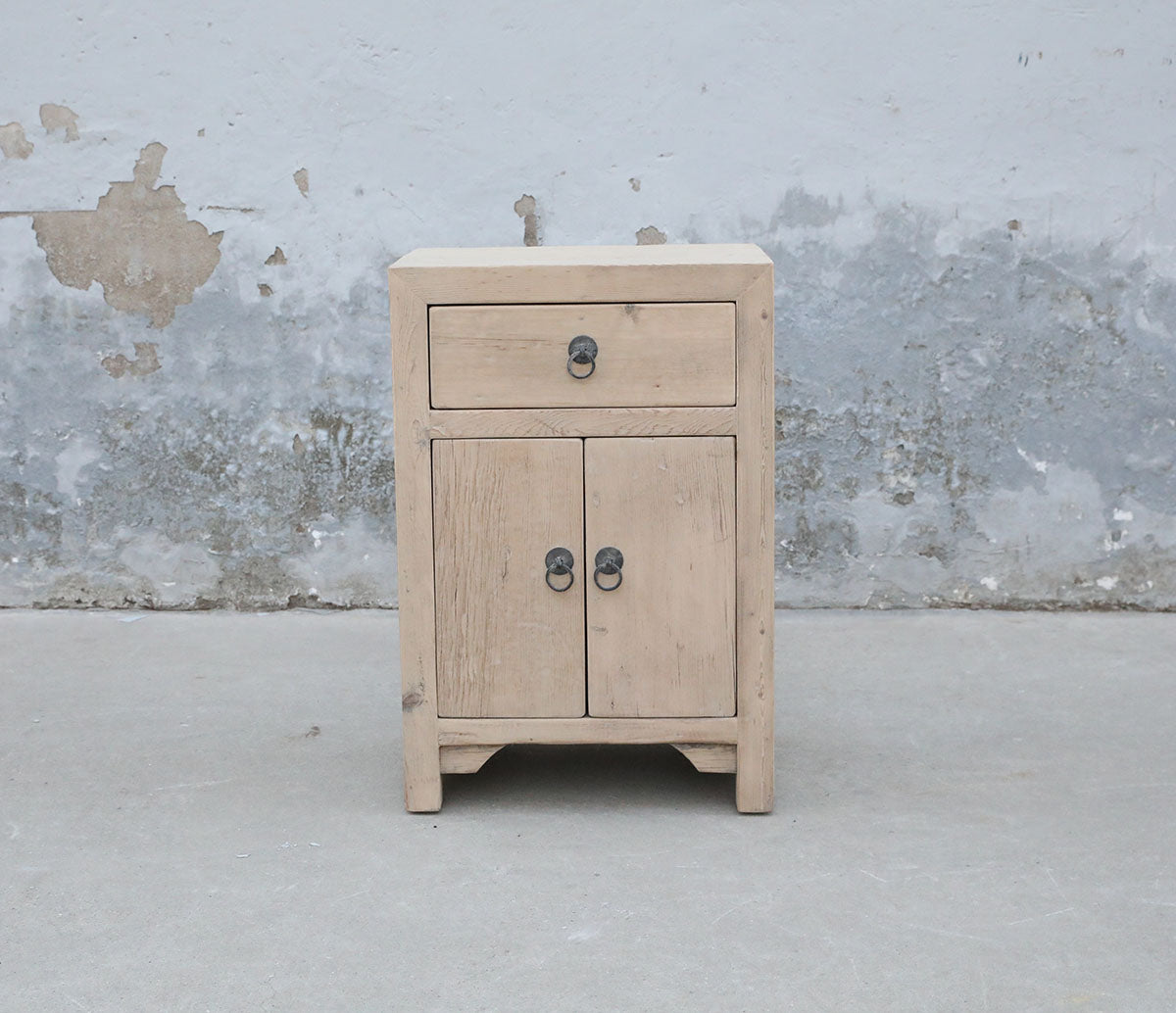 Bedside table 1 drawer 2 doors – image 2