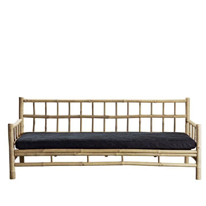 Bamboo couch | 190 x 74 x 34/80 cm | Excl mattress