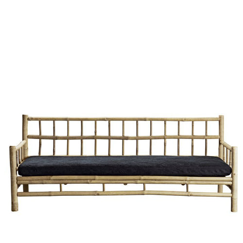 Bamboo couch | 190 x 74 x 34/80 cm | Excl mattress