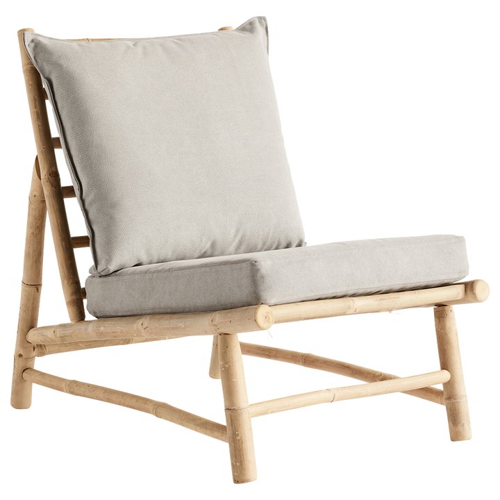 BAMBOO LOUNGE CHAIR | WITH CUSHION