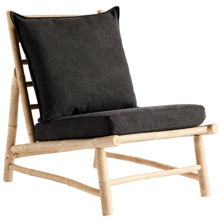 BAMBOO LOUNGE CHAIR | WITH CUSHION