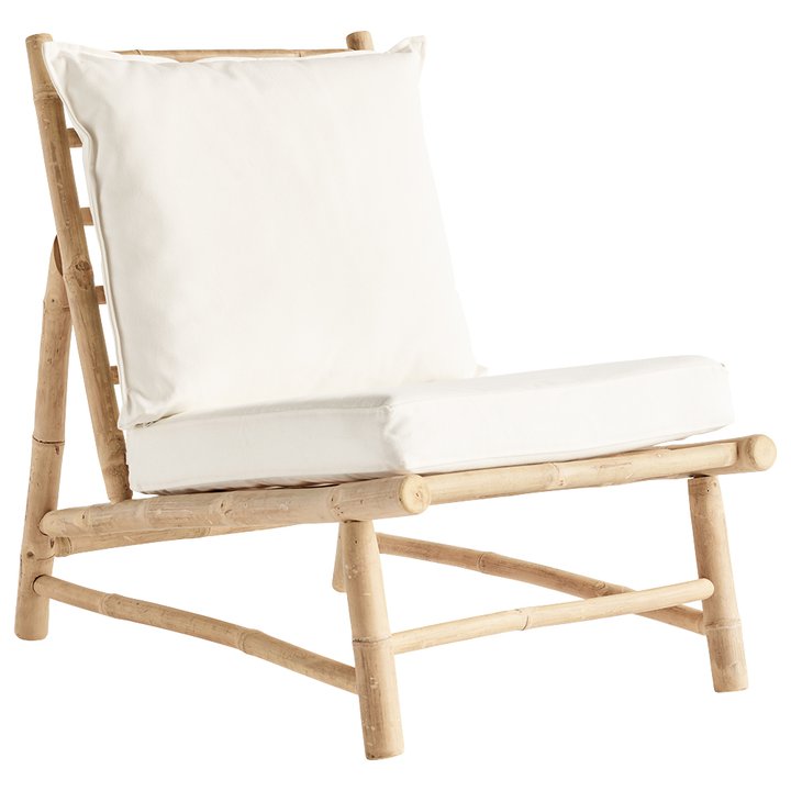 BAMBOO LOUNGE CHAIR | WITH CUSHION