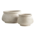 POTS | CLAY | SET OF 2 | 35 x 20 x 17 cm