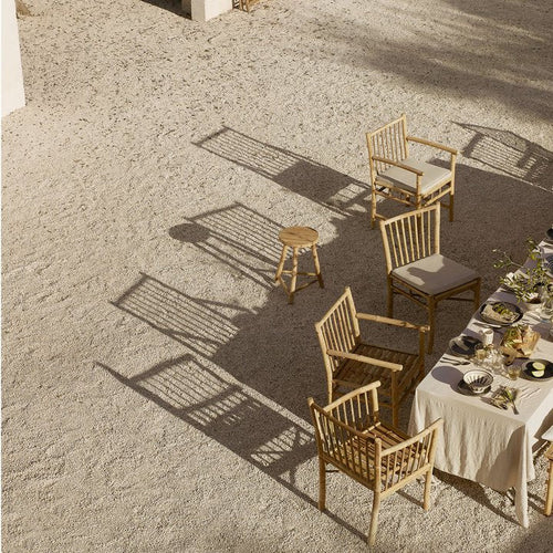 BAMBOO DINING CHAIR | AND CUSHION