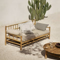 Bamboo couch | 190 x 74 x 34/80 cm | Excl mattress