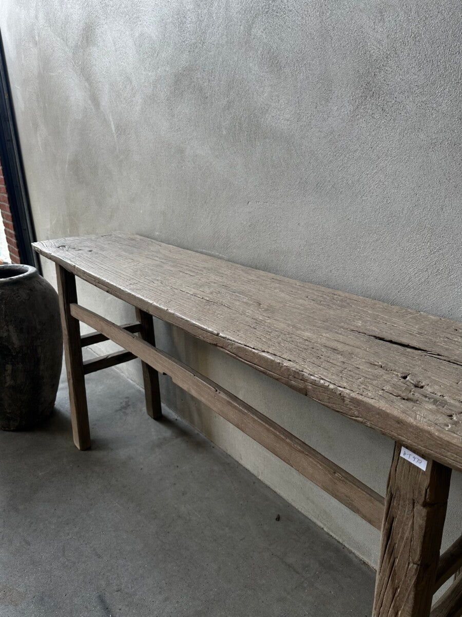 Old weathered wall table – image 2