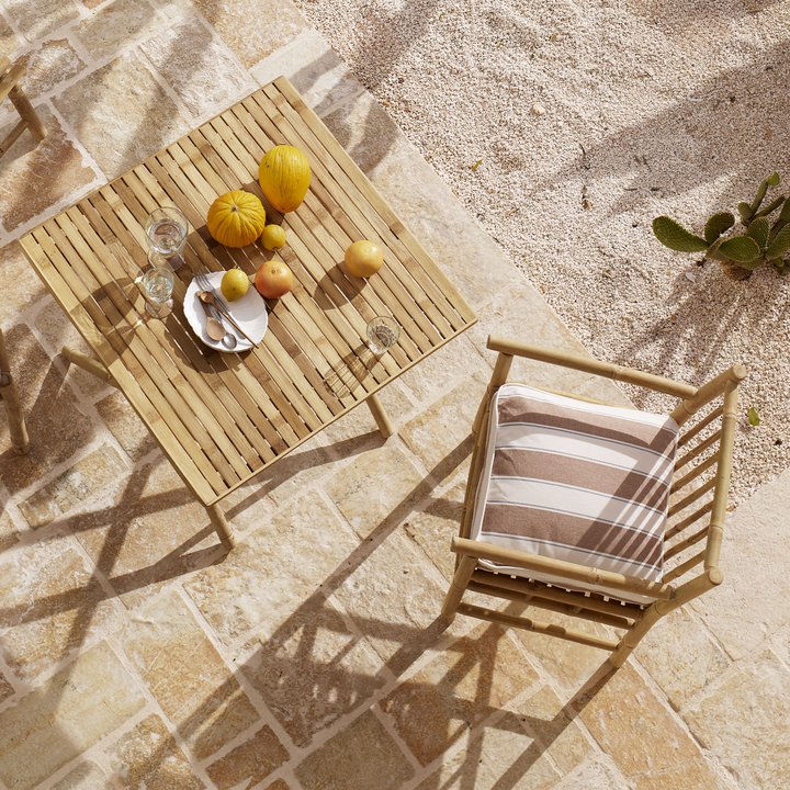 BAMBOO DINING CHAIR | WITH ARMREST