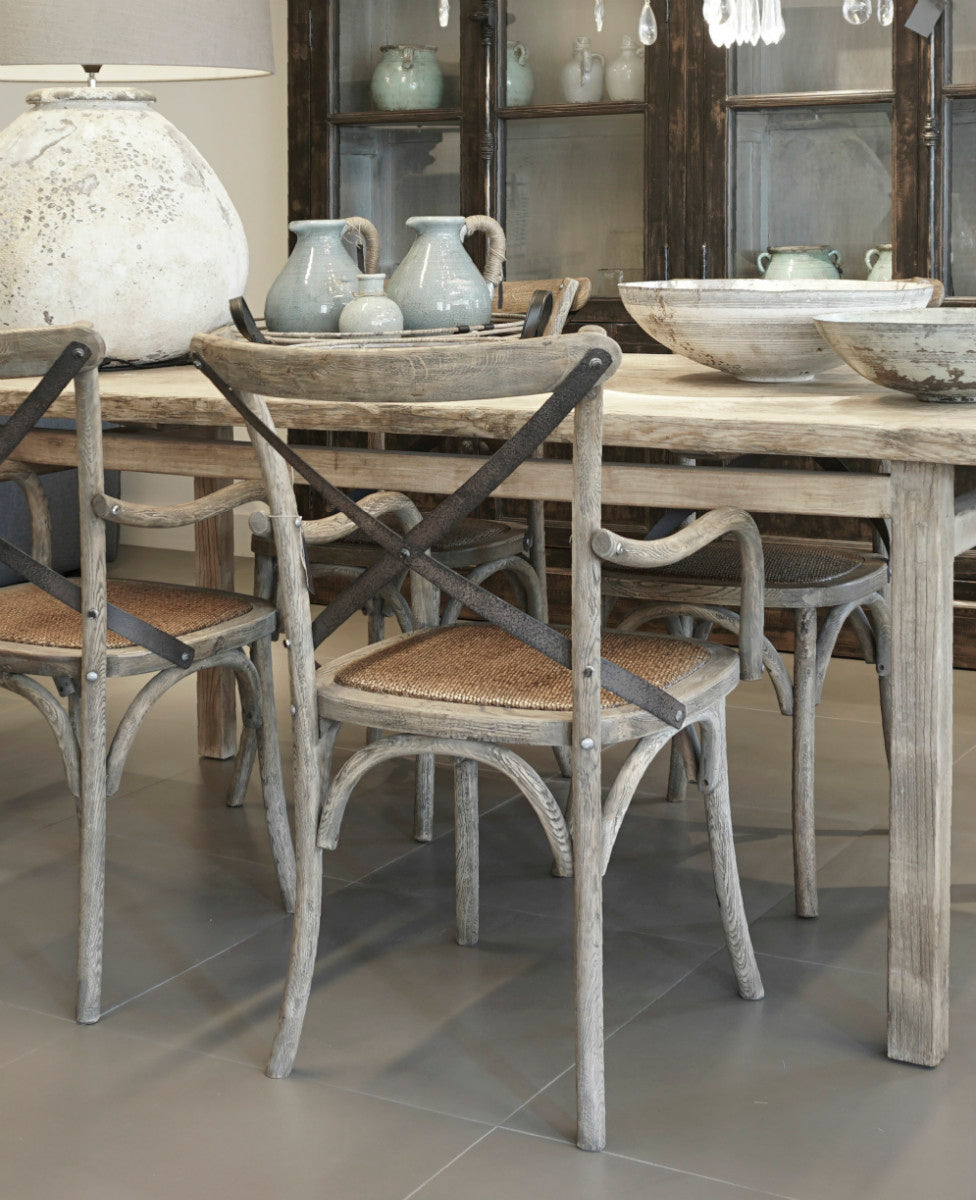 Chair 'Cross' Bistro with armrests