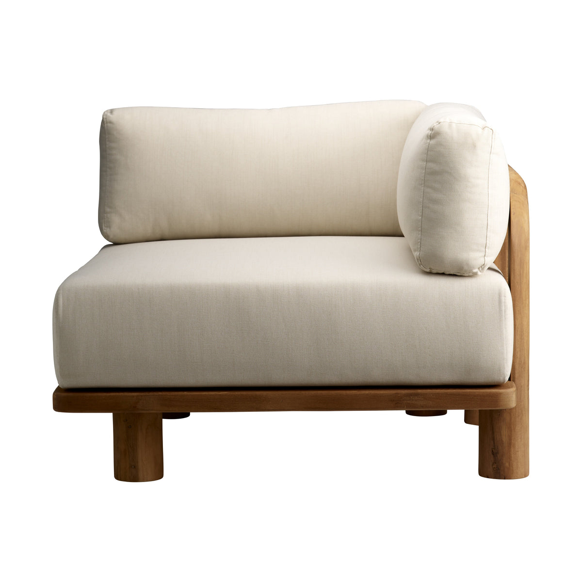 MODULE | RECYCLED TEAK | CORNER 93 x 93 x 60/40