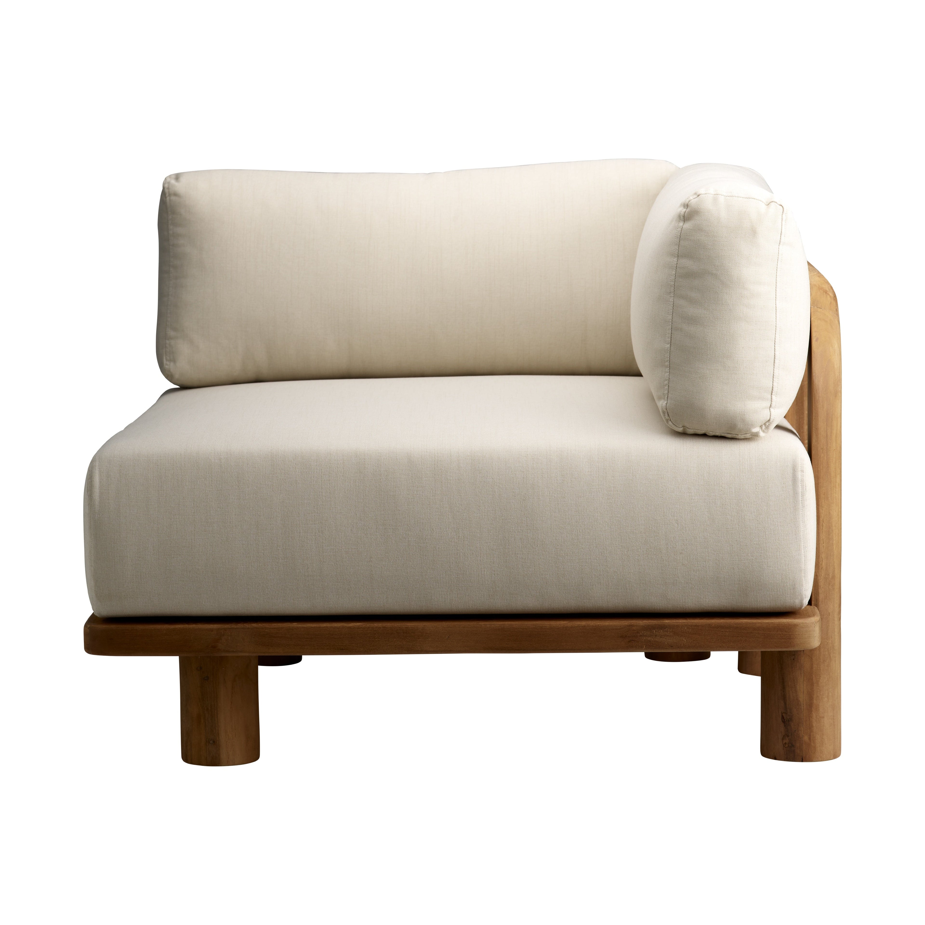 MODULE | RECYCLED TEAK | CORNER 93 x 93 x 60/40