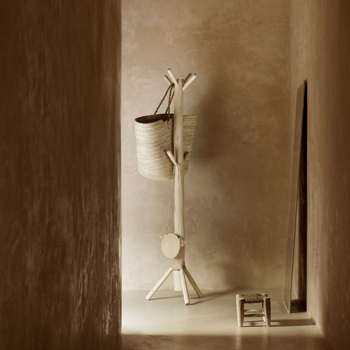 TRIPOD | EUCALYPTUS WOOD AND PALM LEAVES | 180 CM